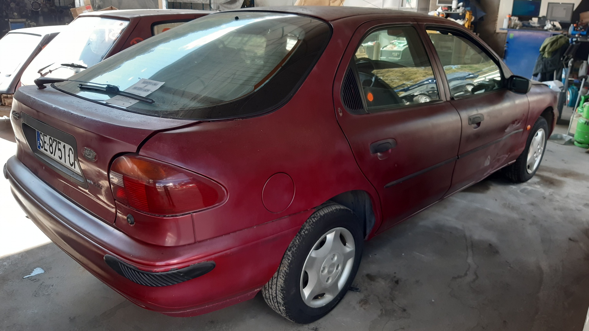 OPEL Mondeo 1 generation (1993-1996) Forreste højre dørlås 93BG220A20BA 24135105