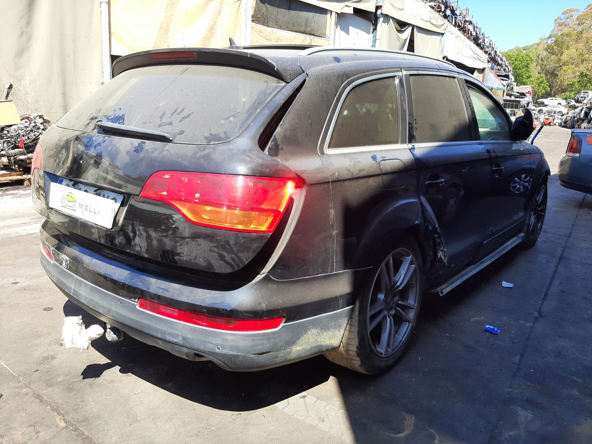 AUDI Q7 4L (2005-2015) Amortisseur arrière droit 7L8616020A 26602462