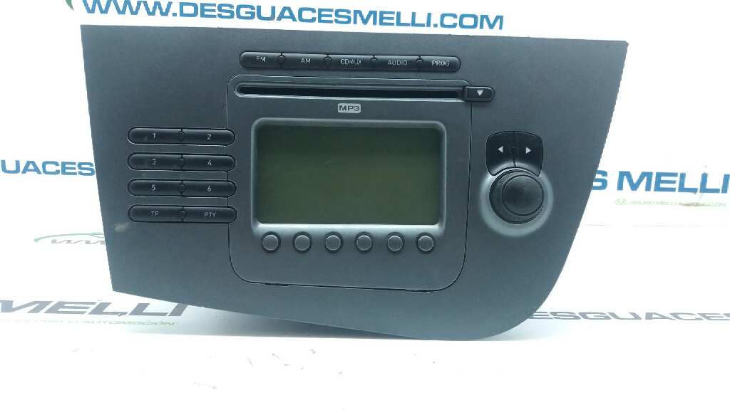 SEAT Leon 2 generation (2005-2012) Music Player Without GPS 1P1035186B 22752696