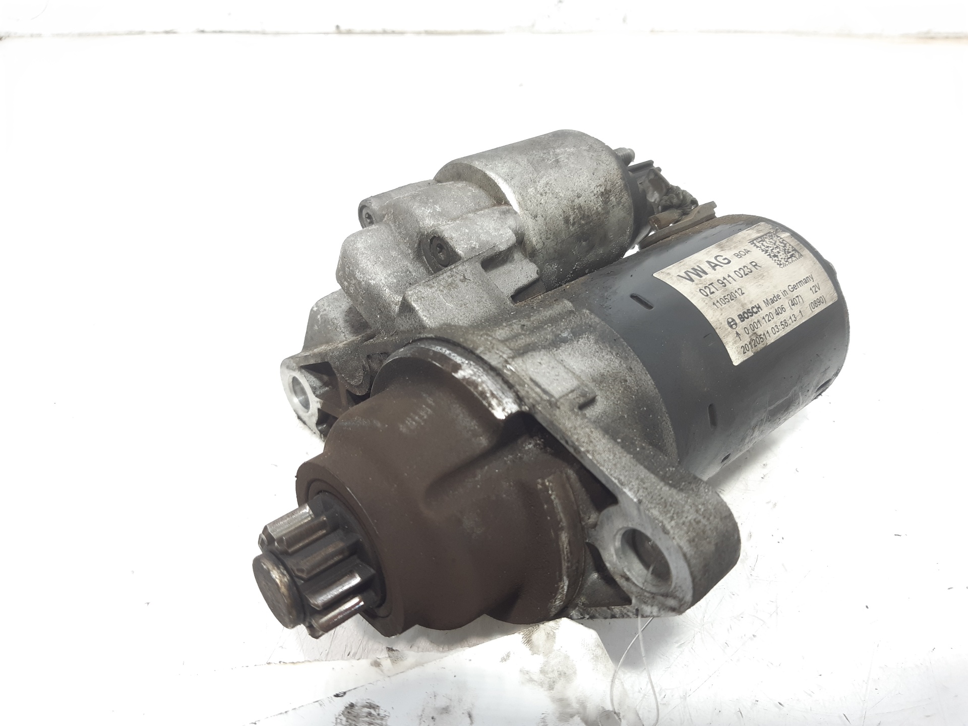 VOLKSWAGEN Polo 5 generation (2009-2017) Starter Motor 02T911023R 18715612