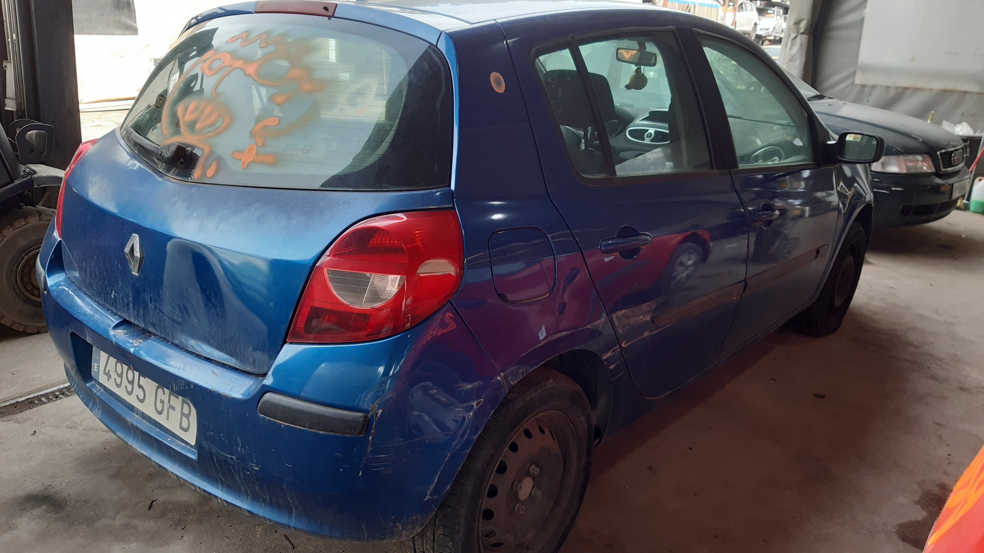 RENAULT Clio 3 generation (2005-2012) Mâner de deschidere interioară dreapta spate 310580 18788417