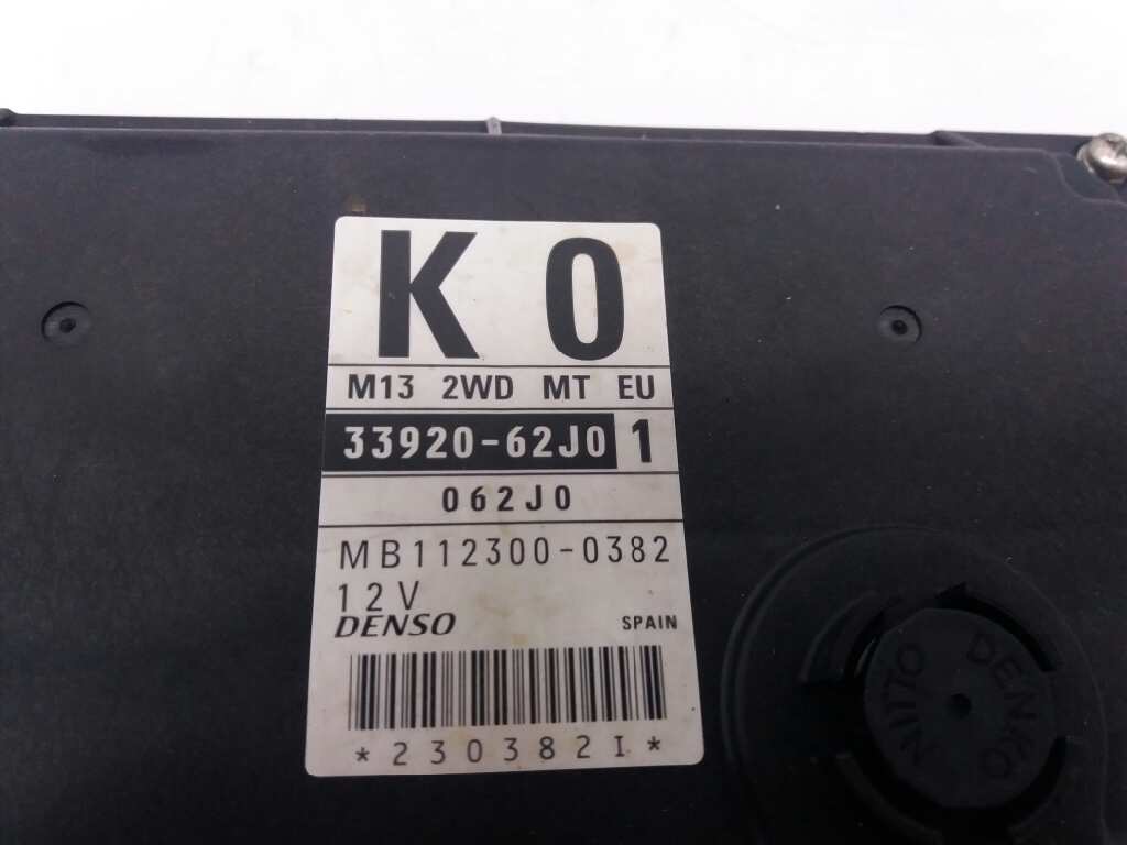 SUZUKI Swift 4 generation (2010-2016) Блок керування двигуном ECU MB112300 22067108