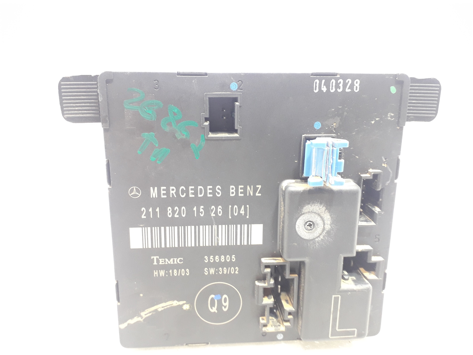 MERCEDES-BENZ E-Class W211/S211 (2002-2009) Other Control Units 2118201526 22284504