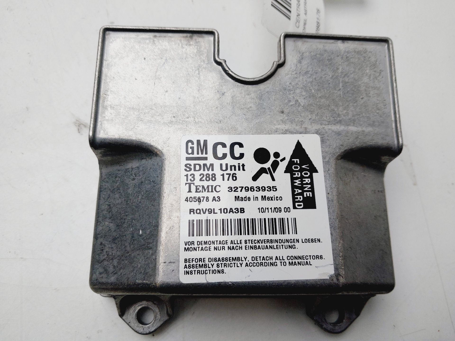 OPEL Astra H (2004-2014) SRS Control Unit 13288176 25697009