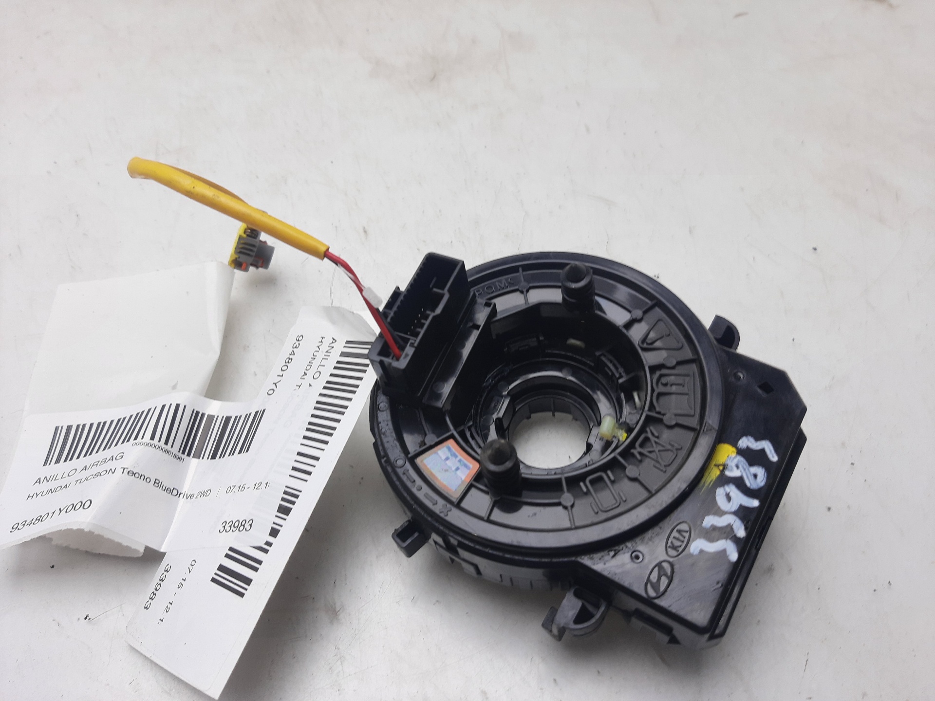 HYUNDAI ix35 1 generation (2009-2015) Rat Slip Ring Squib 934801Y000 23842717