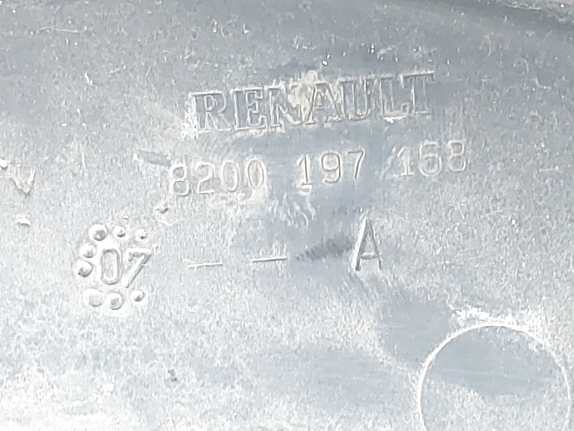 RENAULT Master 2 generation (1997-2010) Priekinis dešinys sparno praplatinimas 8200197168 25068742