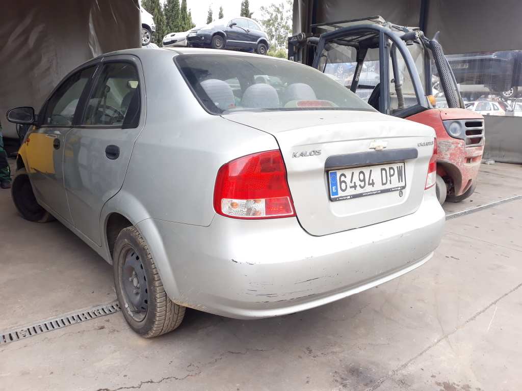 CHEVROLET Aveo T200 (2003-2012) Poignée d'ouverture interne arrière gauche 96541649 20194567