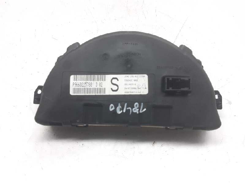 CITROËN C3 1 generation (2002-2010) Speedometer 9660225780 18421459