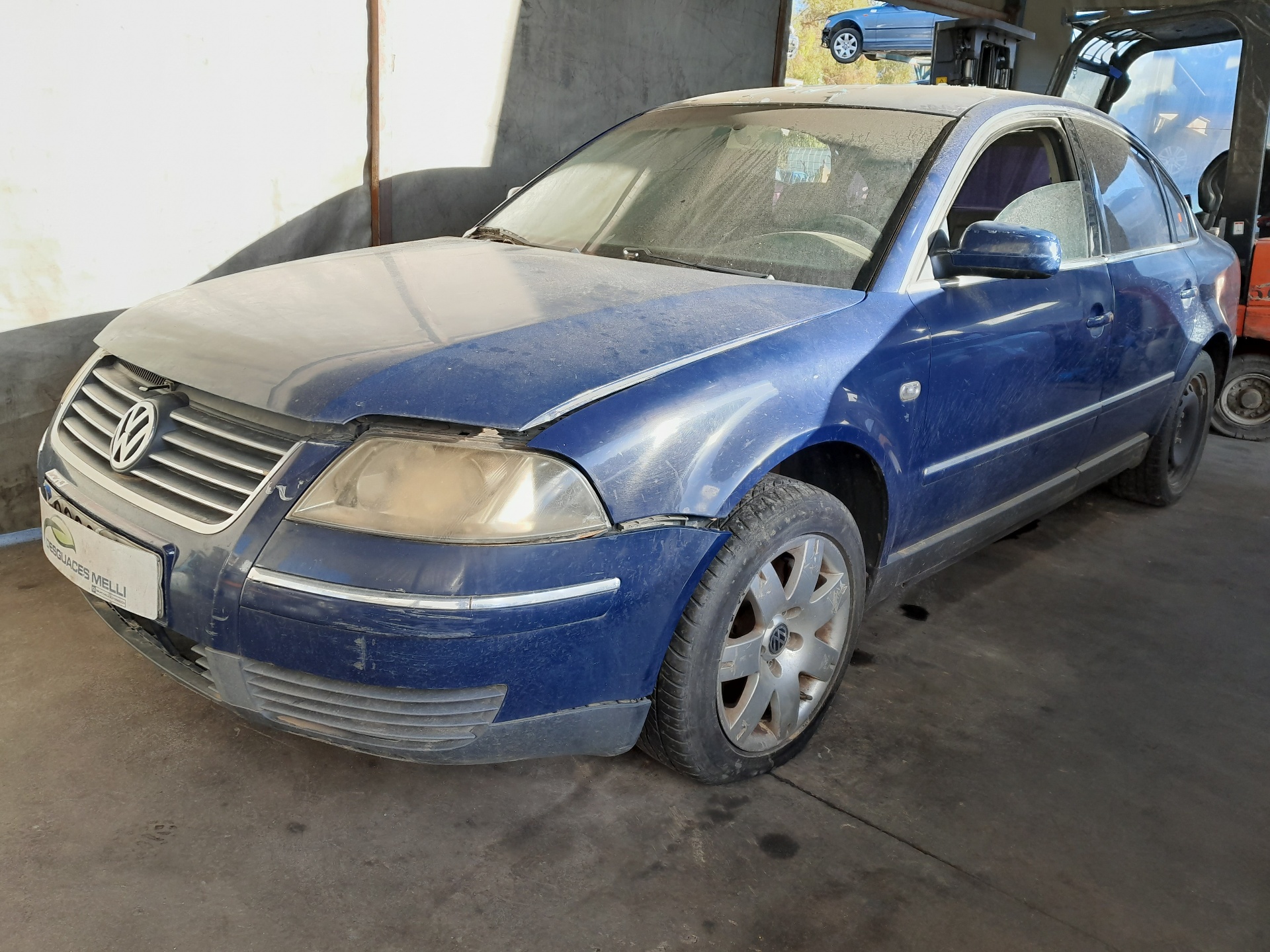 VOLKSWAGEN Passat B5 (1996-2005) Aizmugurējo labo durvju logu pacēlājs 3B5839756C 22325697