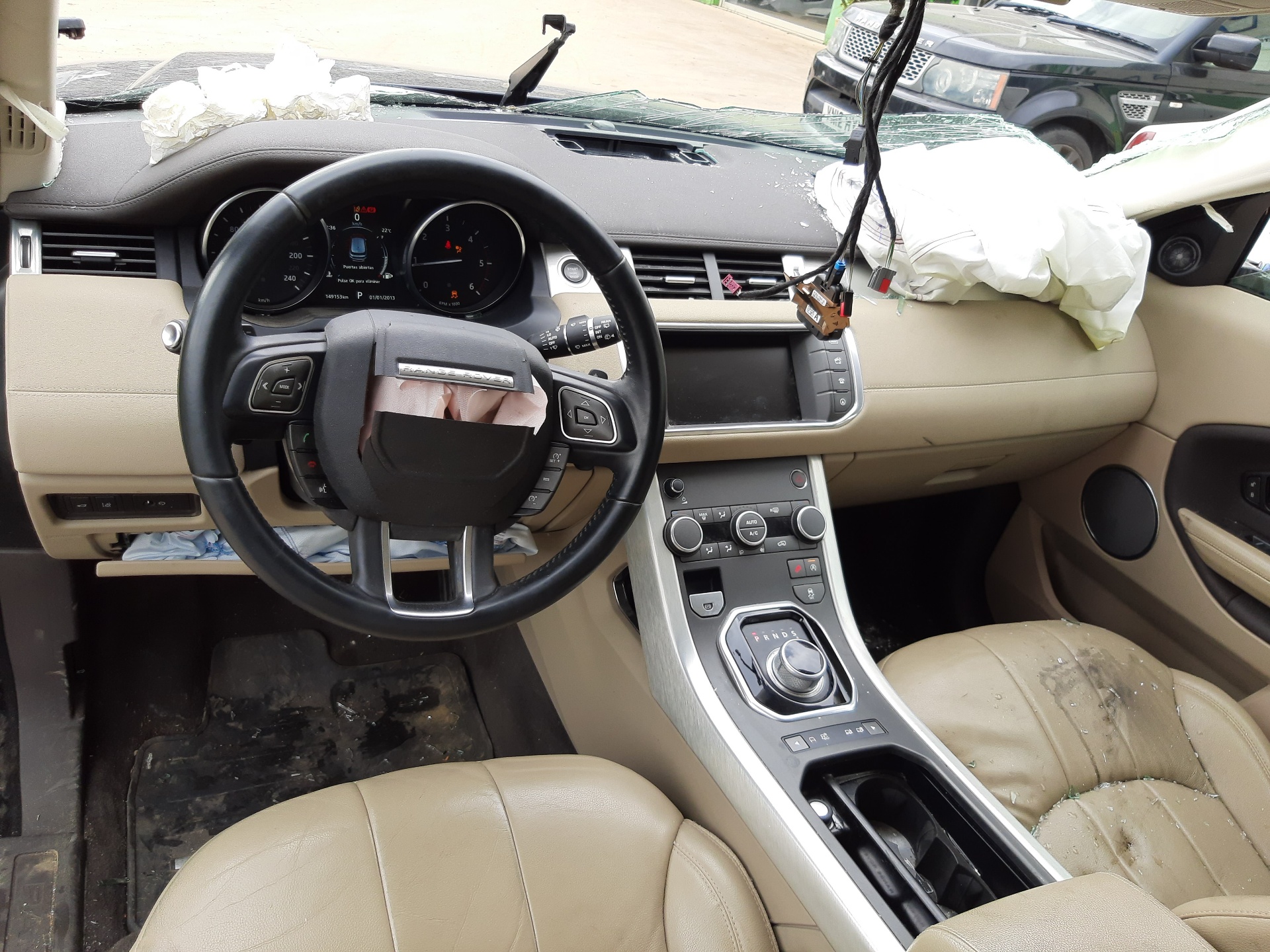 LAND ROVER Range Rover Evoque L538 (1 gen) (2011-2020) Обшивка передней левой двери BJ3220963A 22465295