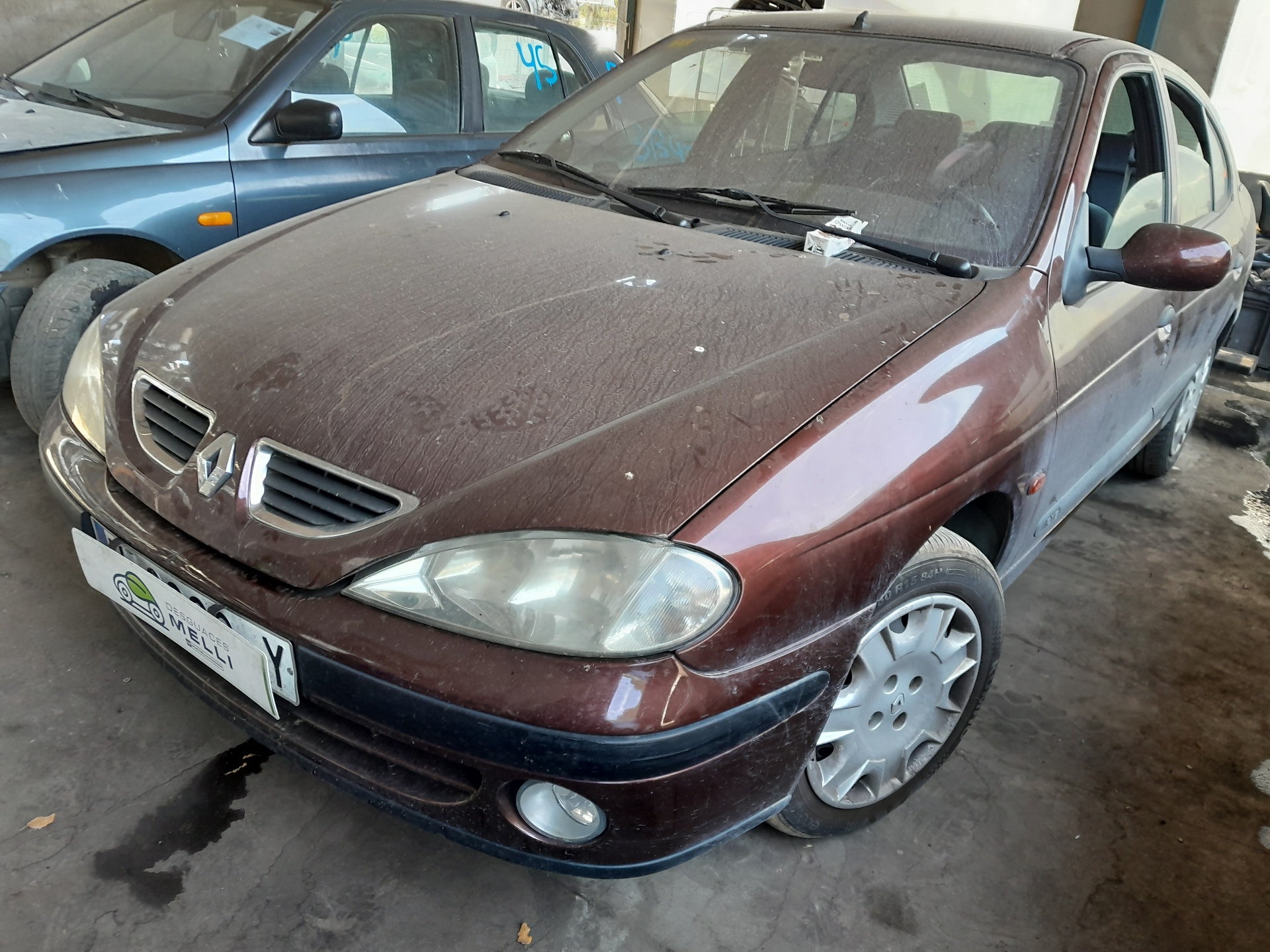 RENAULT Megane 1 generation (1995-2003) Venstre bagerste indvendige åbningshåndtag 7700830078 25023775