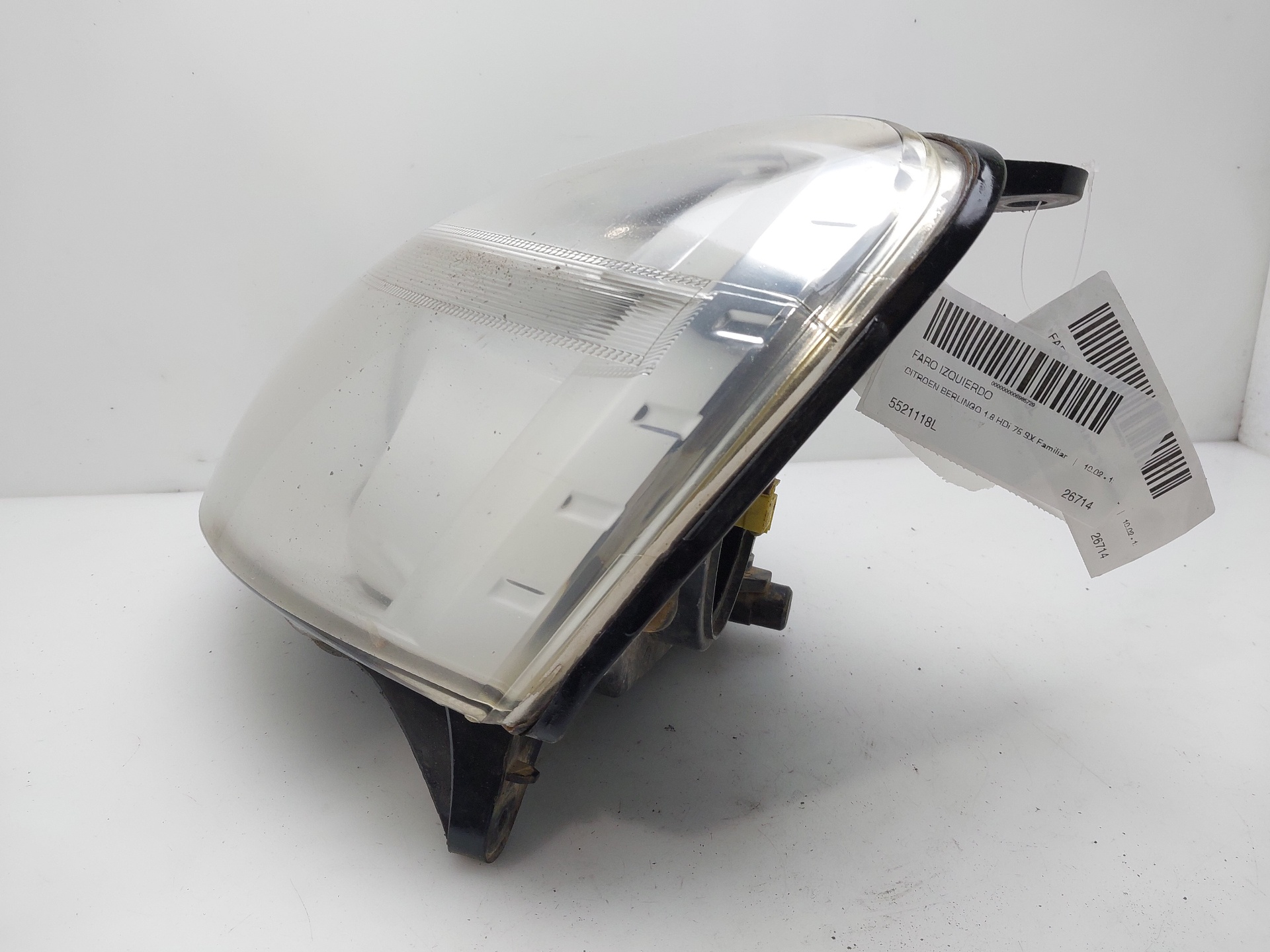 CITROËN Berlingo 1 generation (1996-2012) Front Left Headlight 5521118L 24752993