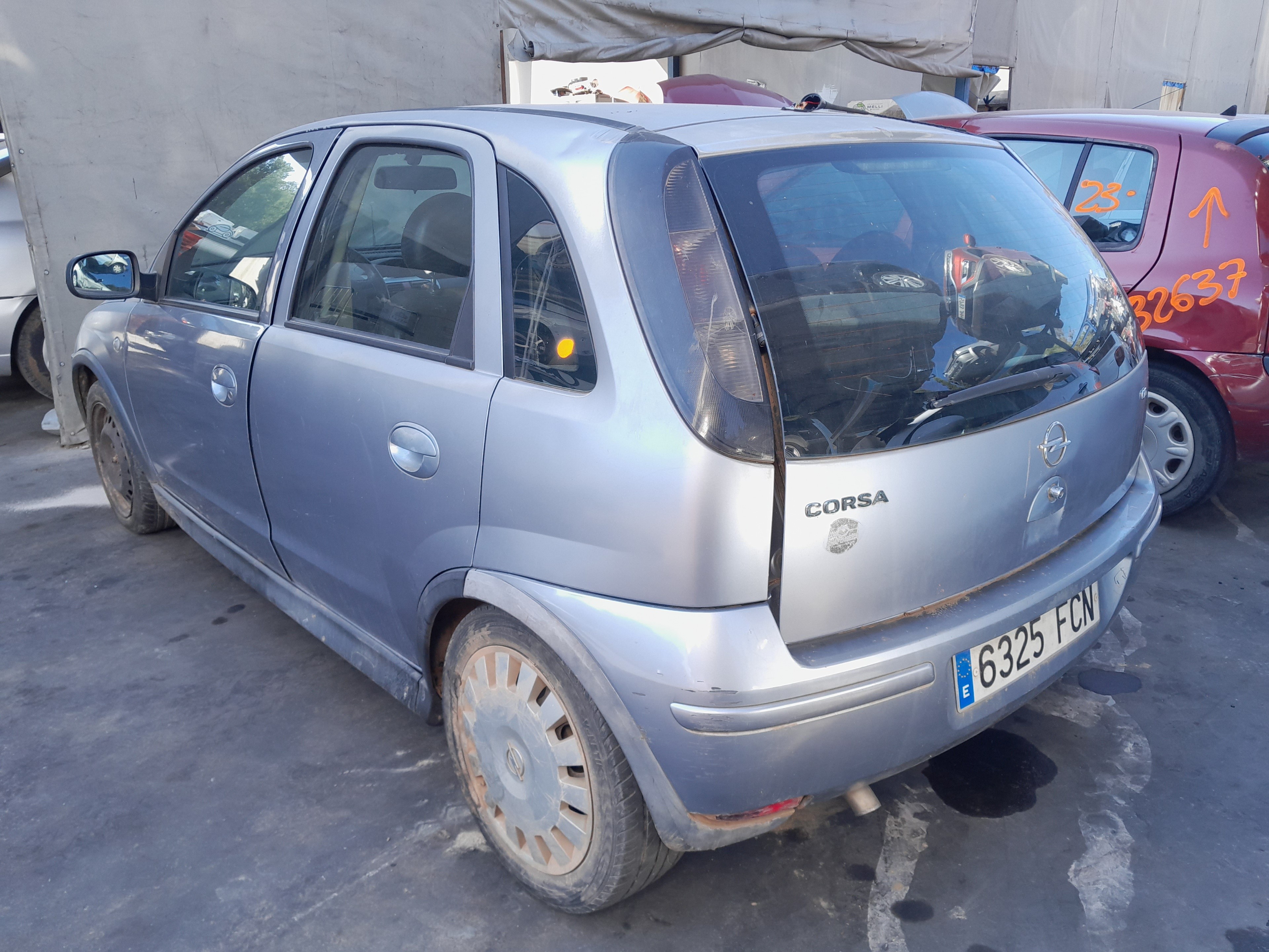 OPEL Corsa C (2000-2006) Høyre sidespeil 24420359 21634828