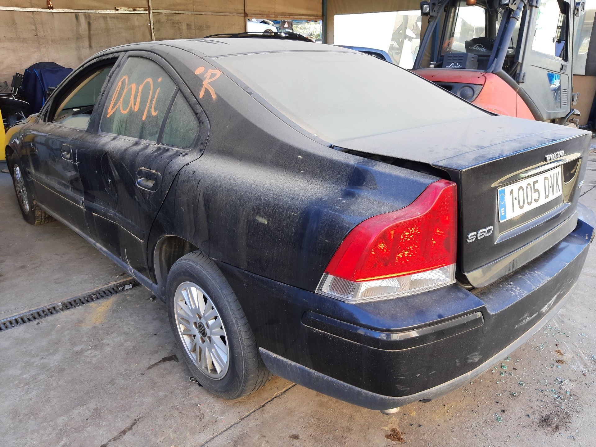 VOLVO S60 1 generation (2000-2009) Poignée extérieure de porte avant droite 9187669 22316188