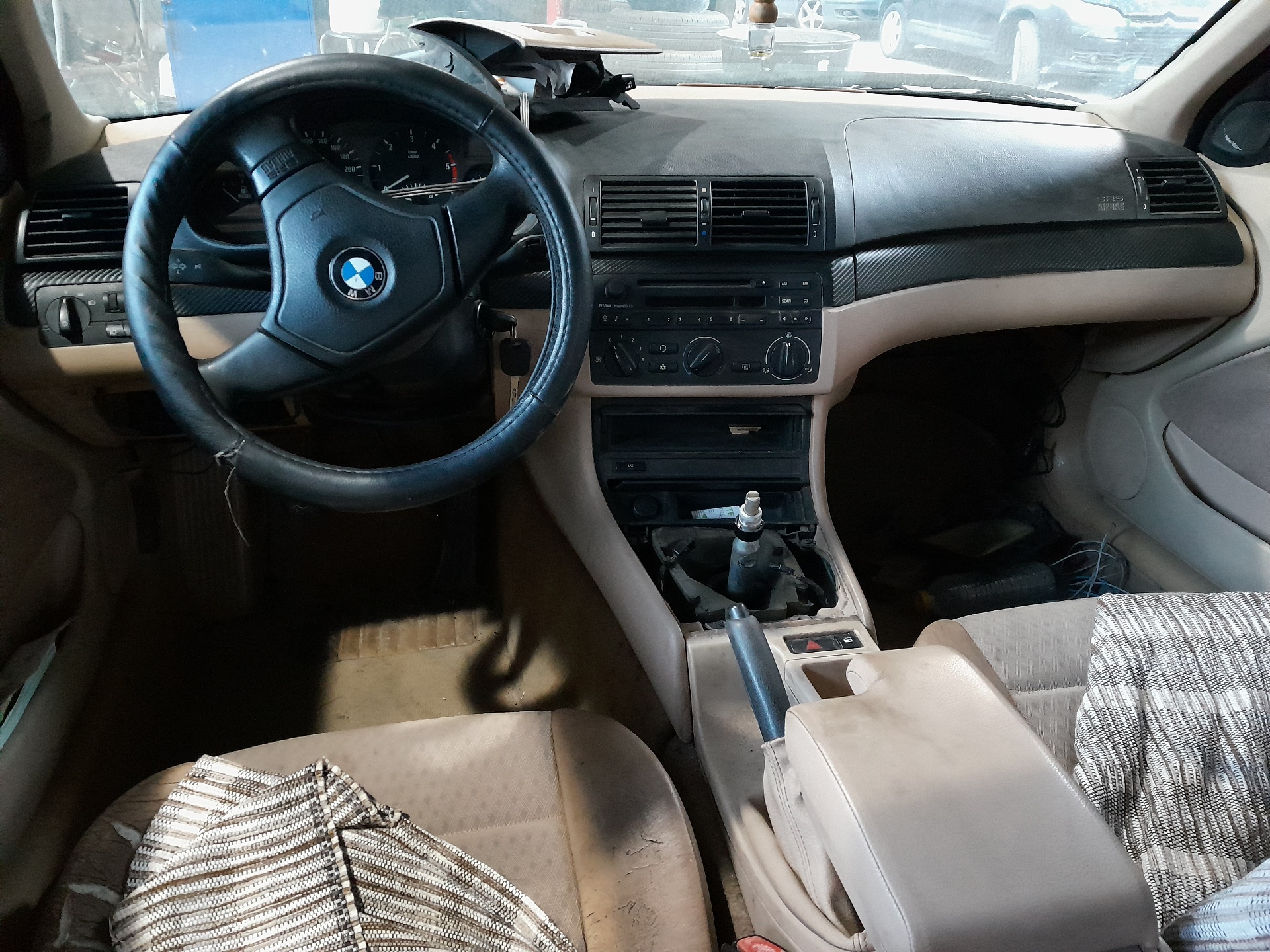 BMW 3 Series E46 (1997-2006) Priekinių valytuvų mechanizmas (trapecija) 61617071693 22463300