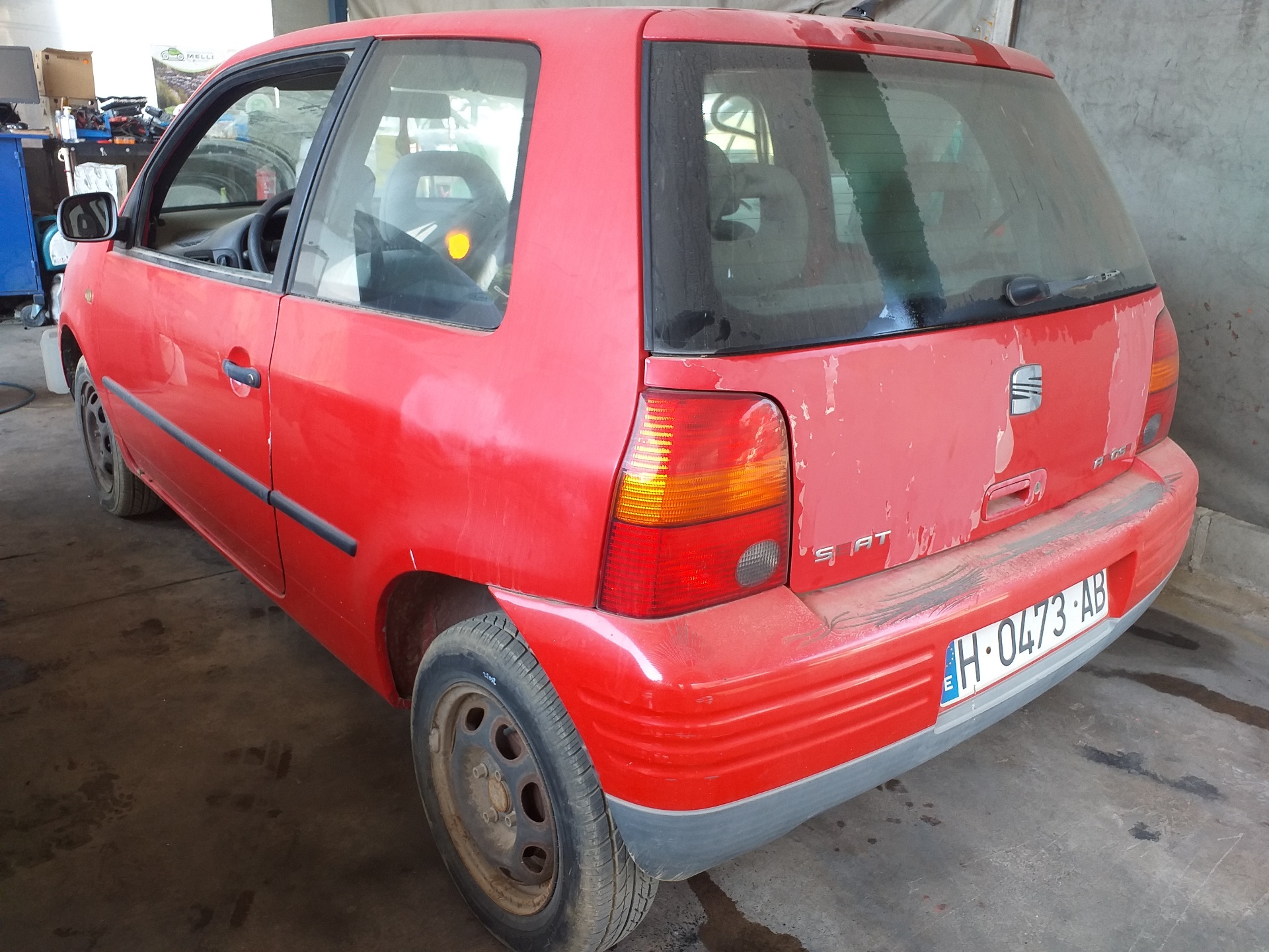 SEAT Arosa 6H (1997-2004) Μπροστινός αριστερός άξονας μετάδοσης κίνησης JZW407449EX 18726308