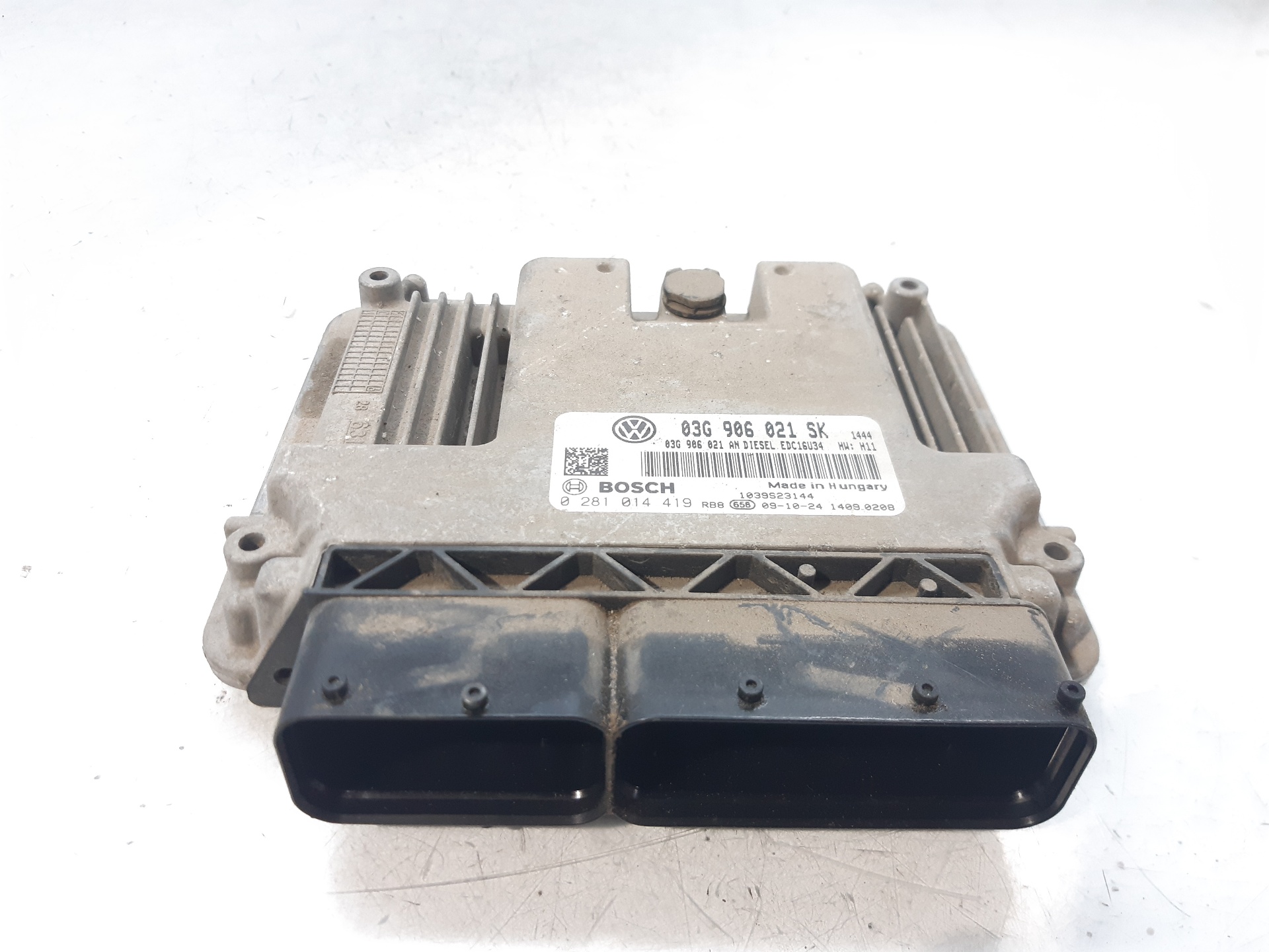 SEAT Toledo 3 generation (2004-2010) Moottorin ohjausyksikkö ECU 03G906021SK 18753491