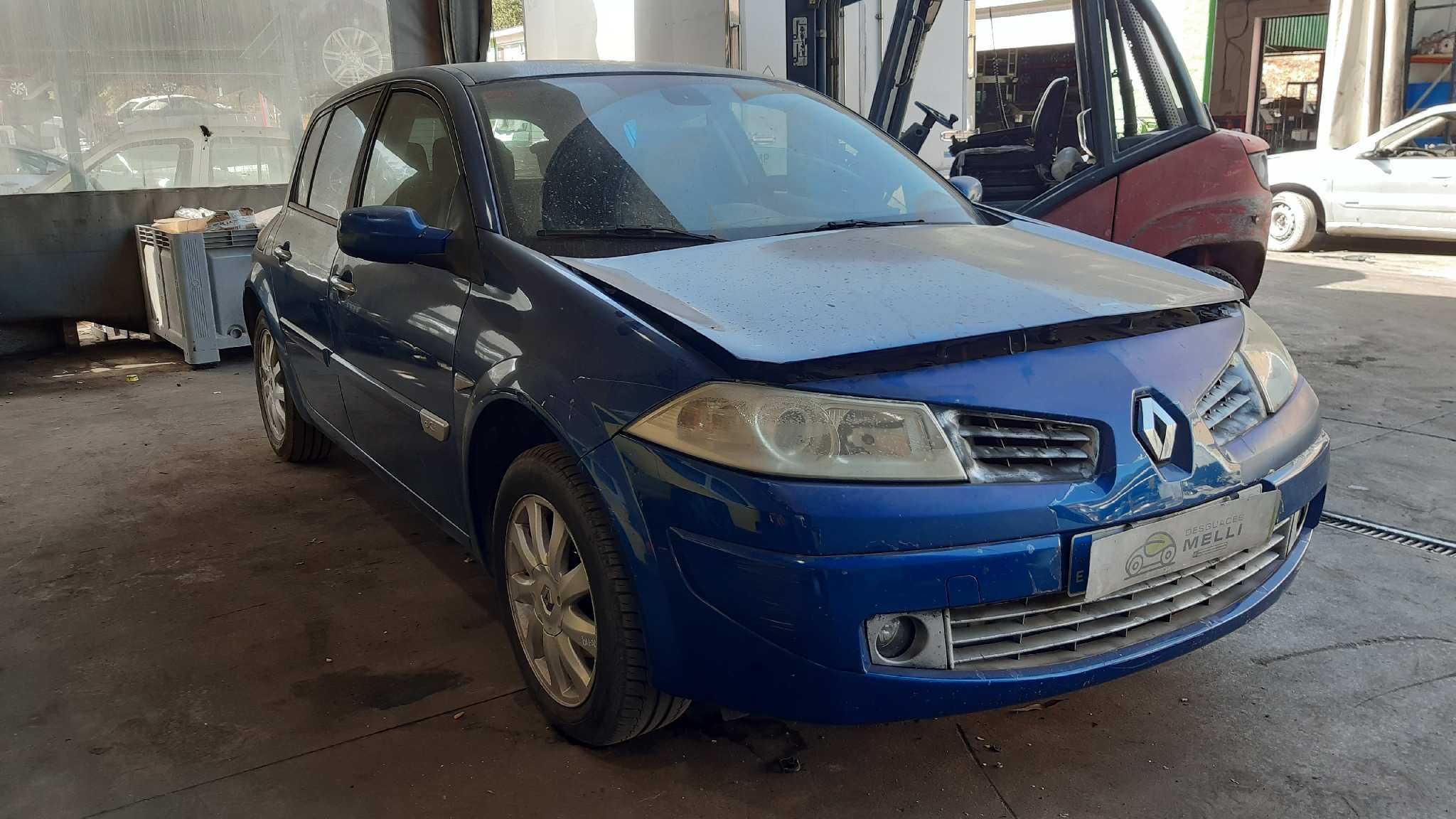 RENAULT Megane 2 generation (2002-2012) Полуось передний левый 8200626043 18536416