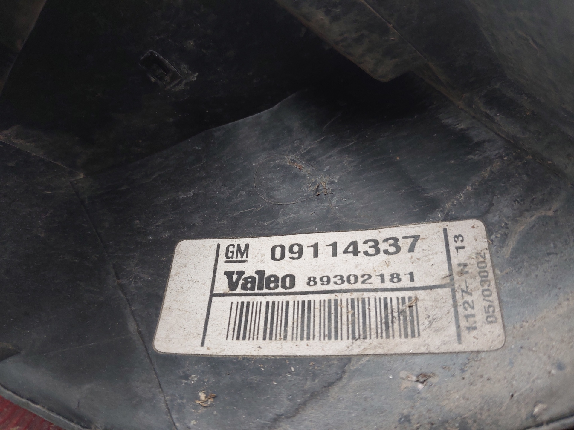 RENAULT Corsa C (2000-2006) Oikea takavalo 09114337 20658451