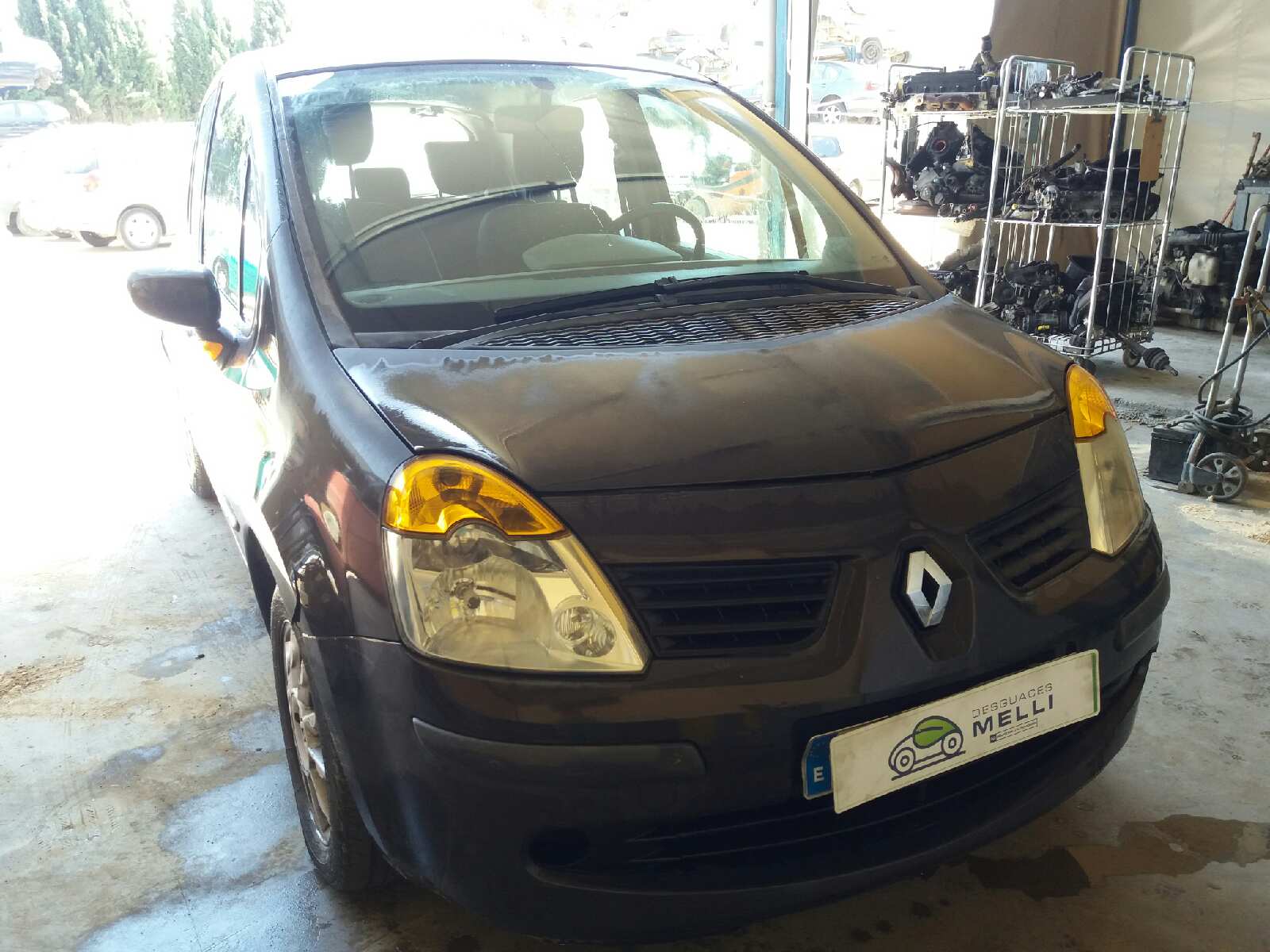 RENAULT Modus 1 generation (2004-2012) Левая противотуманка переднего бампера 8200002469 20193189