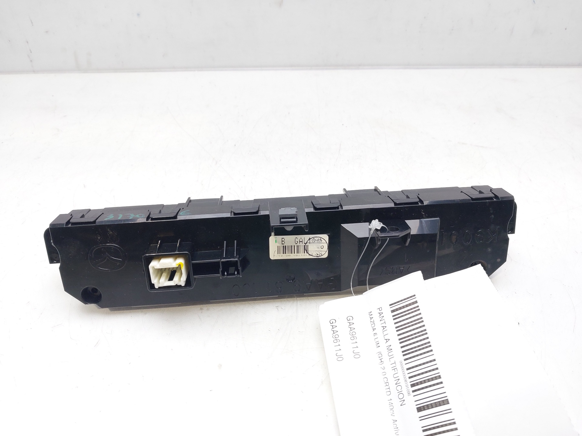 MAZDA 6 GH (2007-2013) Other Interior Parts GAA9611J0 20362755