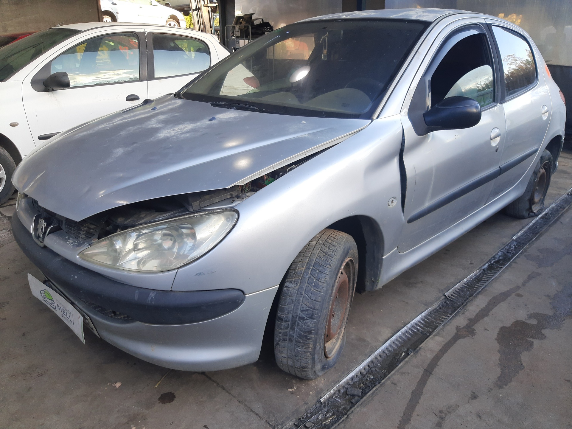 PEUGEOT 206 1 generation (1998-2009) Tурбина 54351014861 22470154