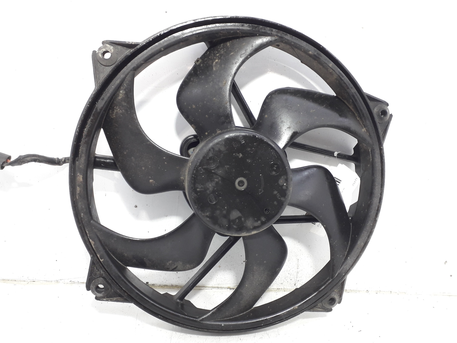 CITROËN C4 1 generation (2004-2011) Difūzoriaus ventiliatorius 1253A9 18731940
