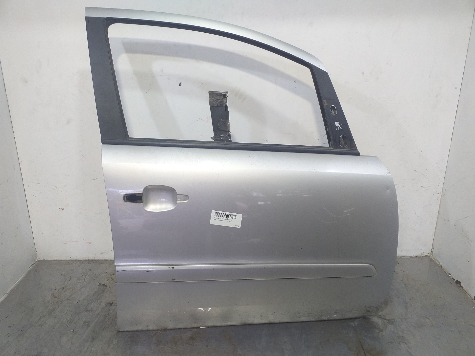 OPEL Zafira B (2005-2010) Front Right Door 13203014 25207802