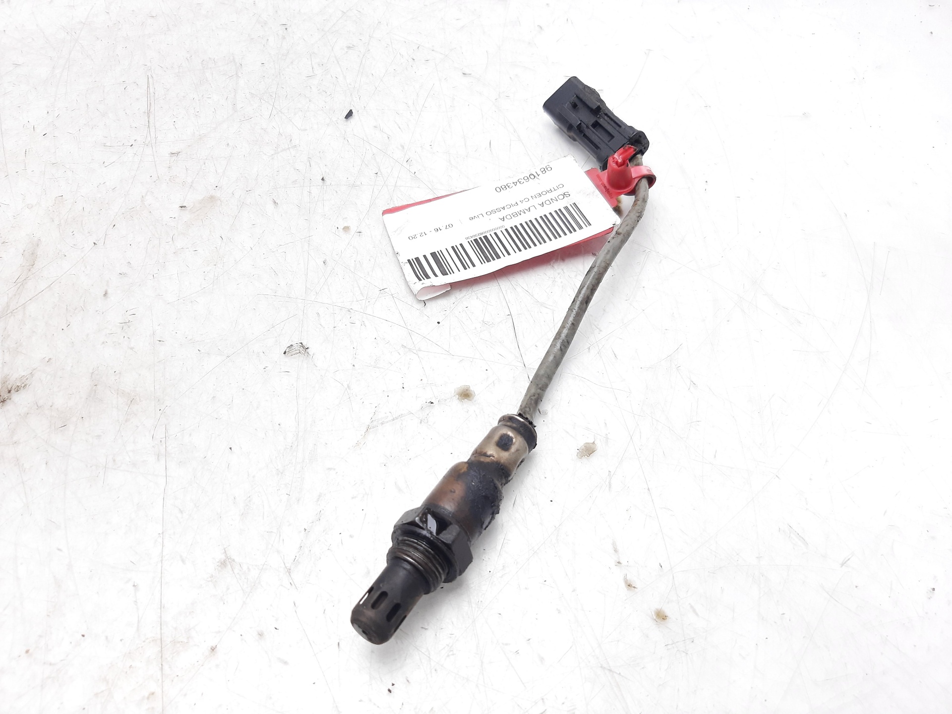 CITROËN C4 Picasso 2 generation (2013-2018) Lambda Oxygen Sensor 9810634380 20618400