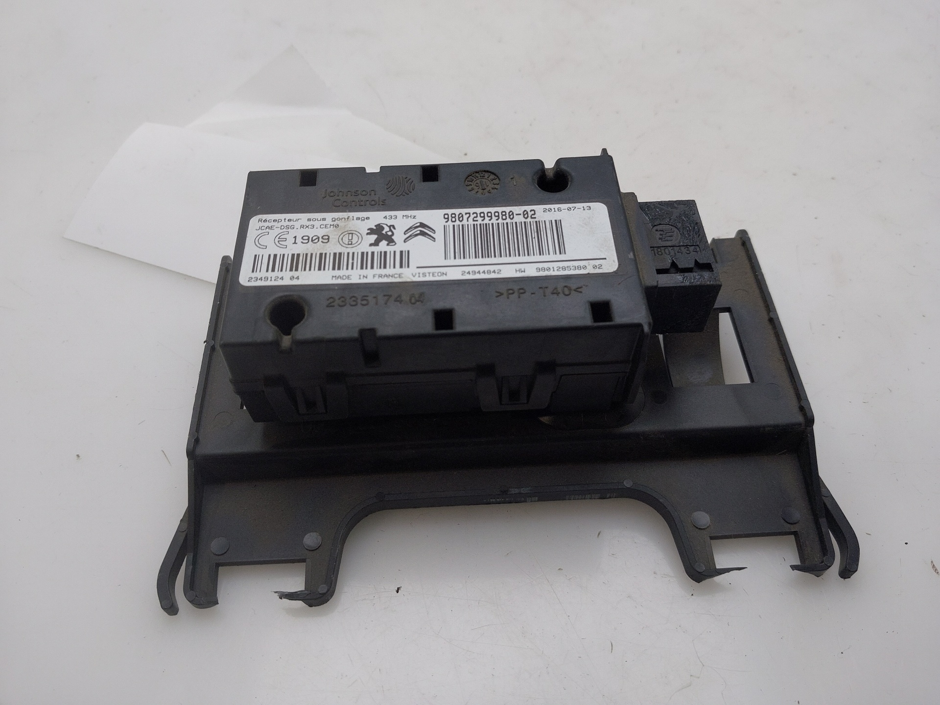 PEUGEOT 5008 1 generation (2009-2016) Other Control Units 9807299980 24534941