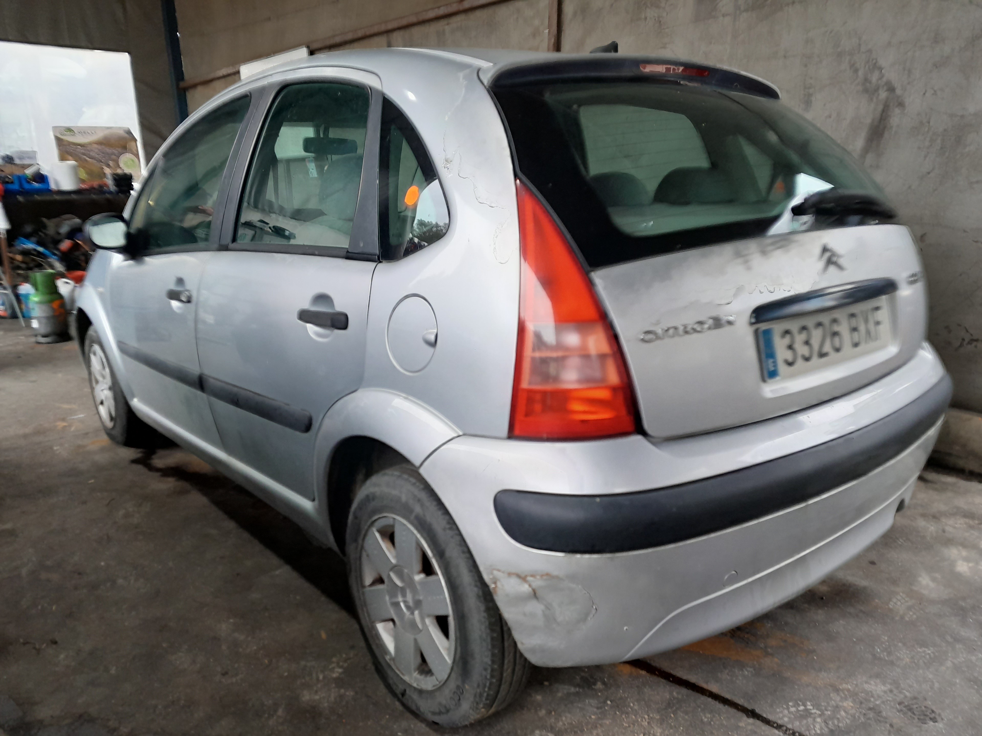 CITROËN C3 1 generation (2002-2010) Forreste venstre tågelygte 9648947780 22596342