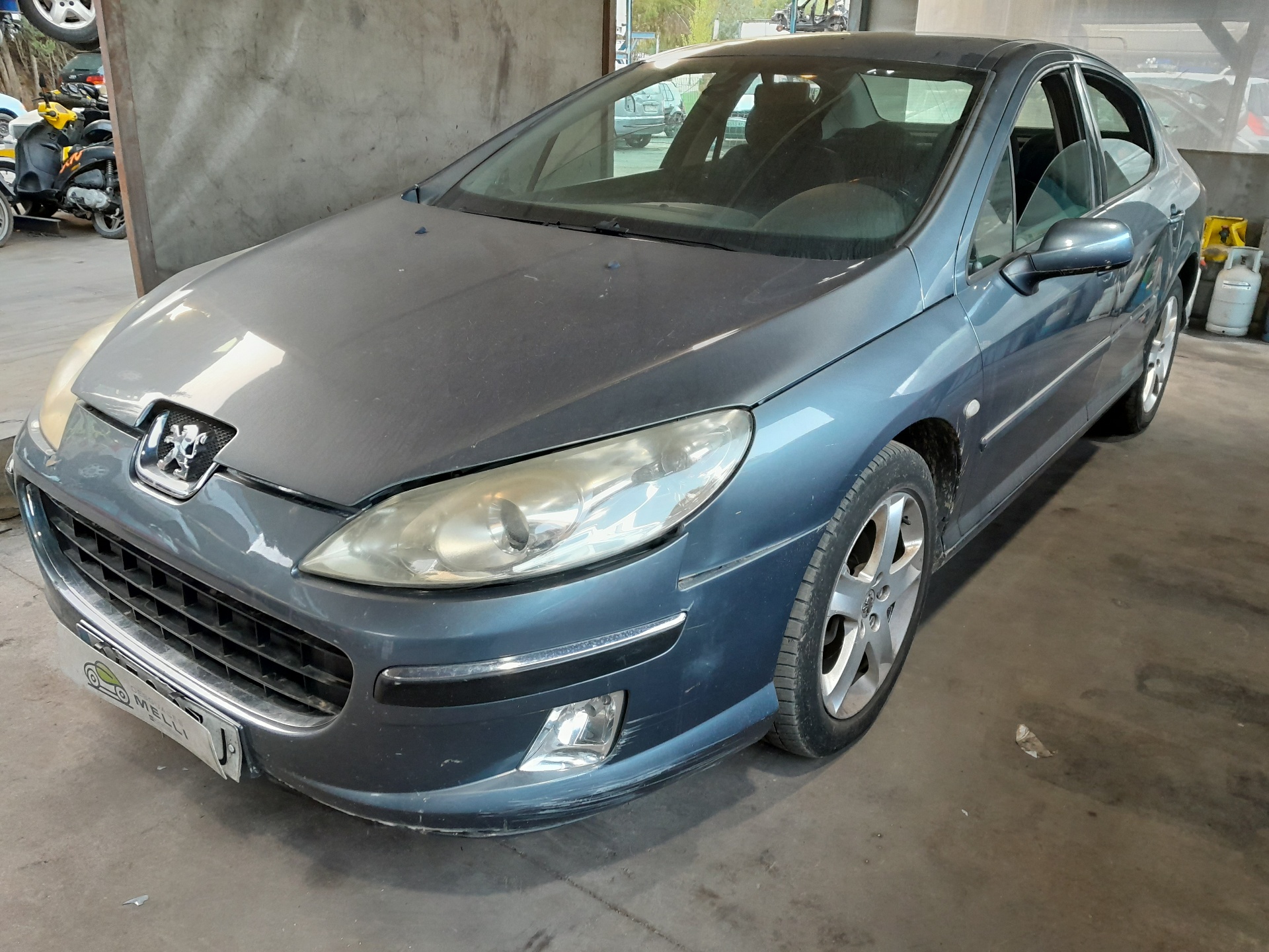 PEUGEOT 407 1 generation (2004-2010) Priekinių kairių durų vidinis rankenos rėmelis 96526178 20144475