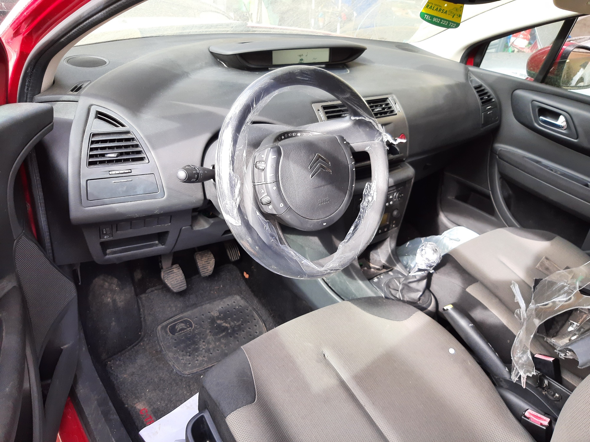 CITROËN C4 1 generation (2004-2011) Steering Wheel 96656018XT 22219668
