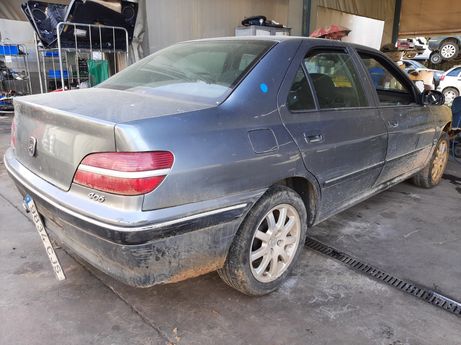 PEUGEOT 406 1 generation (1995-2004) Galinė dešinė vidinė atidarymo rankelėlė 9644354377 20151176