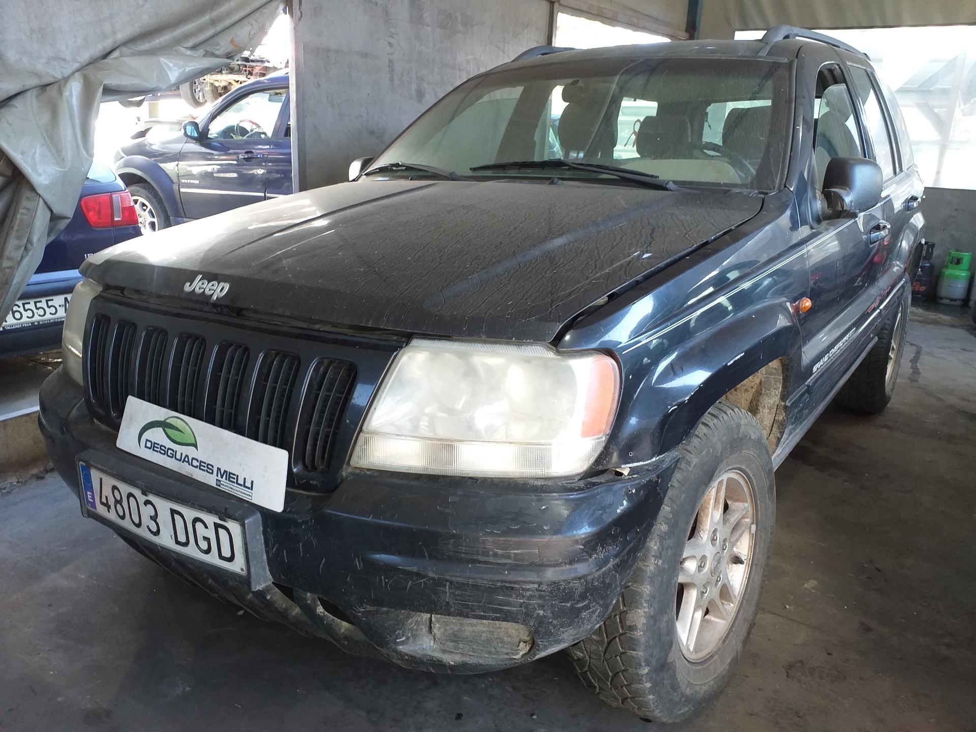 JEEP Grand Cherokee 2 generation (WJ) (1999-2004) Вътрешно огледало за обратно виждане 04805332AD 24111503