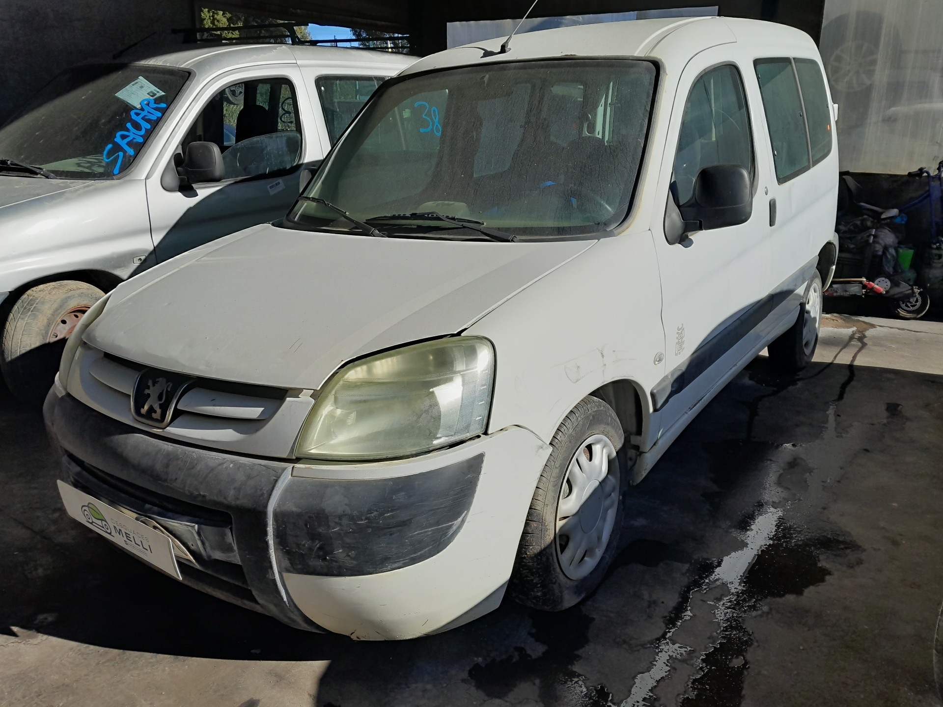 DODGE Partner 1 generation (1996-2012) Замок двери передний правый 9136J4 21648684