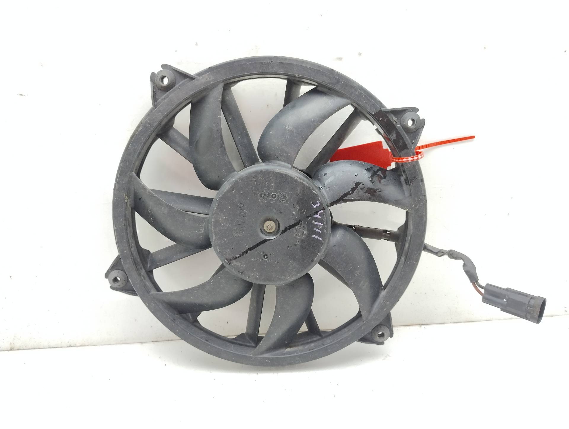 CITROËN C4 1 generation (2004-2011) Difūzoriaus ventiliatorius 9650116580 23795003
