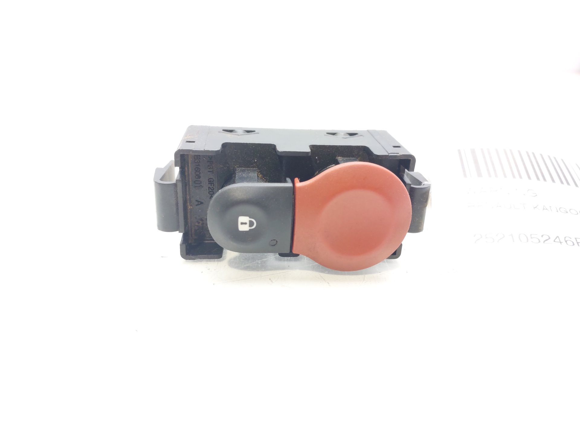 RENAULT Kangoo 2 generation (2007-2021) Hazard button 252105246RB 21448157