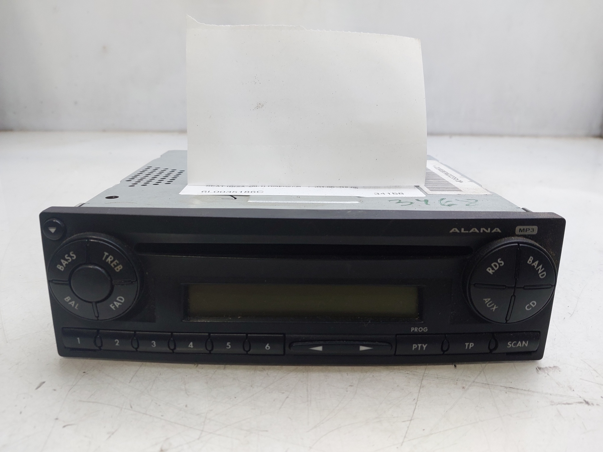 SEAT Ibiza 3 generation (2002-2008) Music Player Without GPS 6L0035186C 23895432