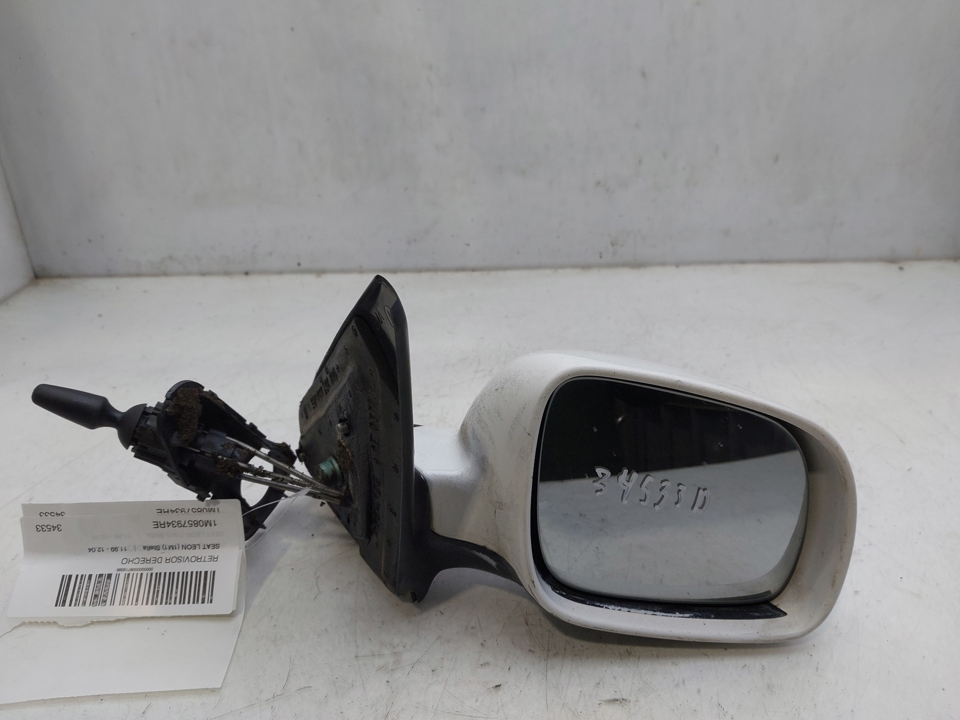 SEAT Leon 1 generation (1999-2005) Right Side Wing Mirror 1M0857934RE 24773537
