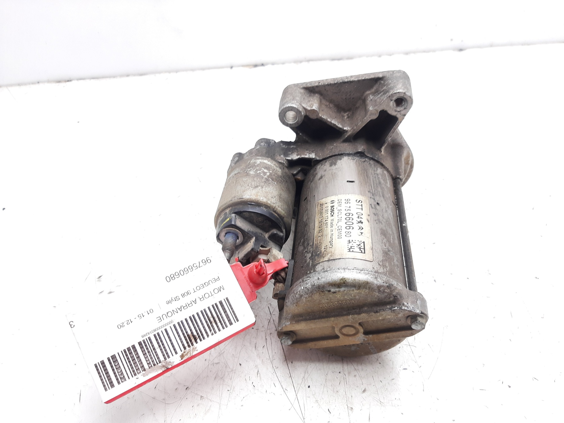 PEUGEOT 308 T9 (2013-2021) Starter Motor 9675660680 22752652