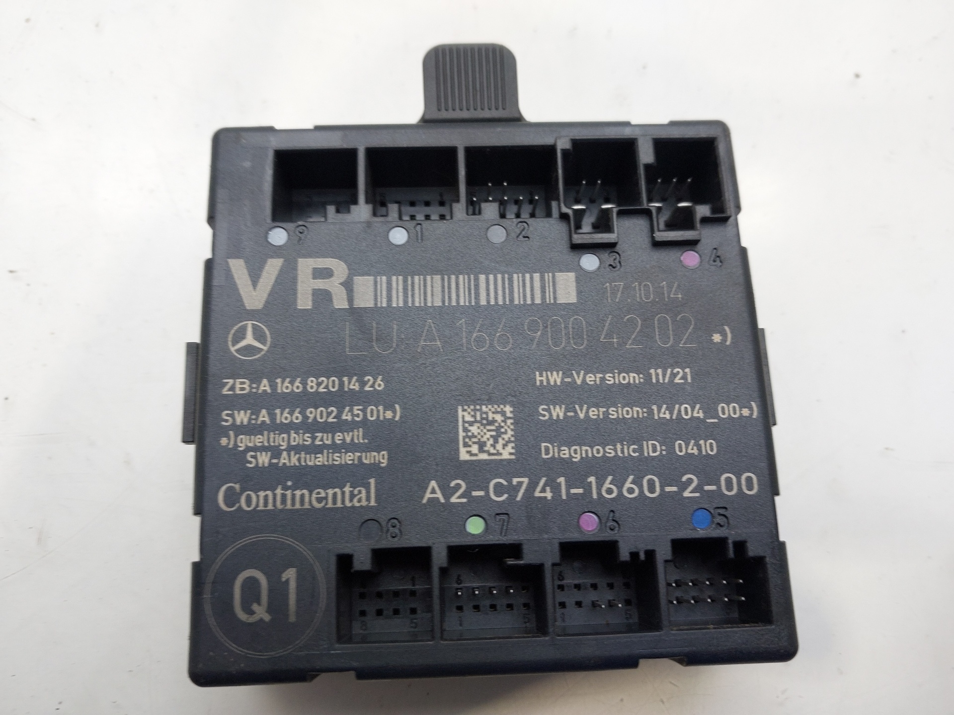 MERCEDES-BENZ A-Class W176 (2012-2018) Other Control Units A1668201426 22560808