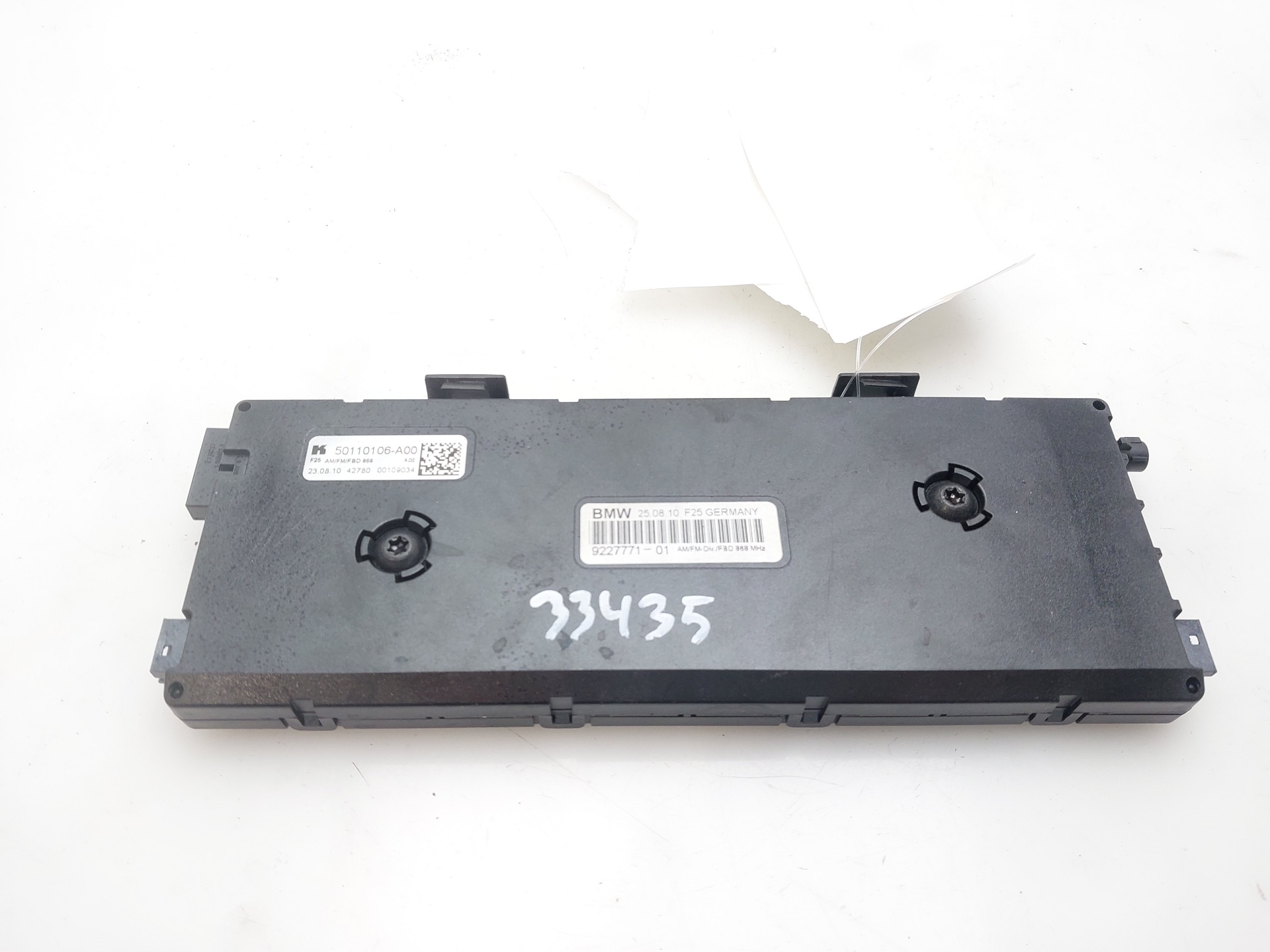 BMW X3 F25 (2010-2017) Other Control Units 50110106A00 23674245