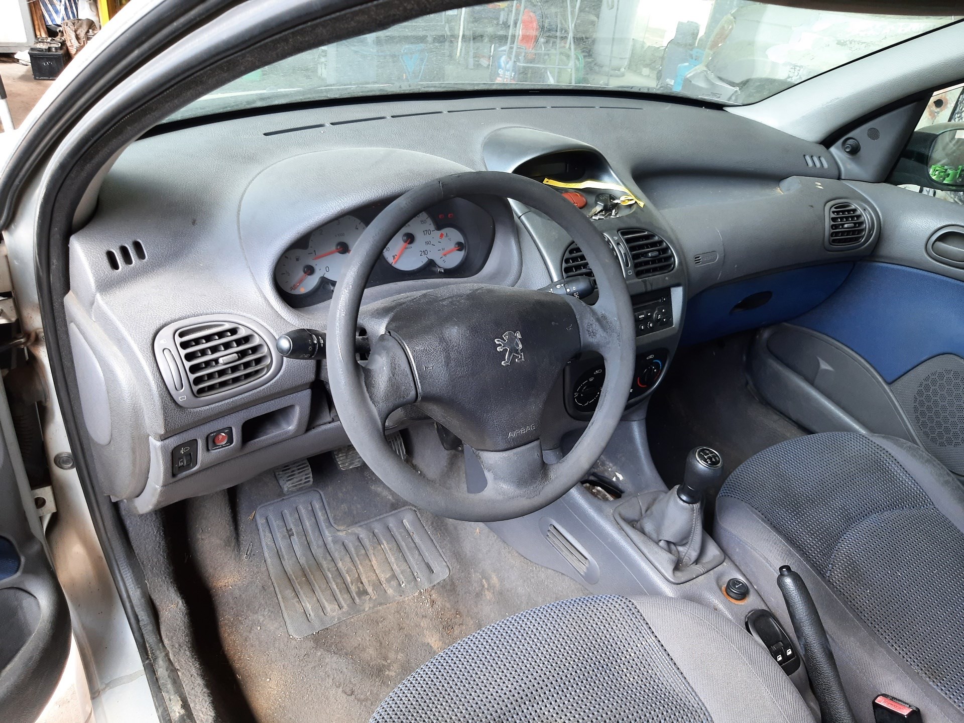 PEUGEOT 206 1 generation (1998-2009) Замок зажигания 9641551180 20992863