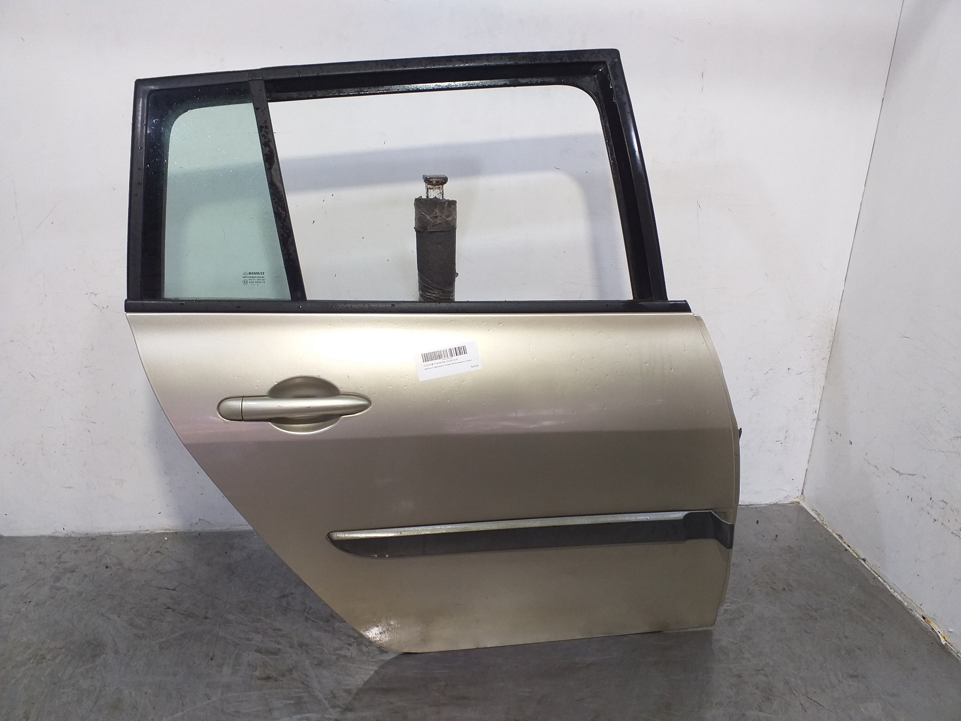 RENAULT Megane 2 generation (2002-2012) Rear Right Door 7751475037 24759053