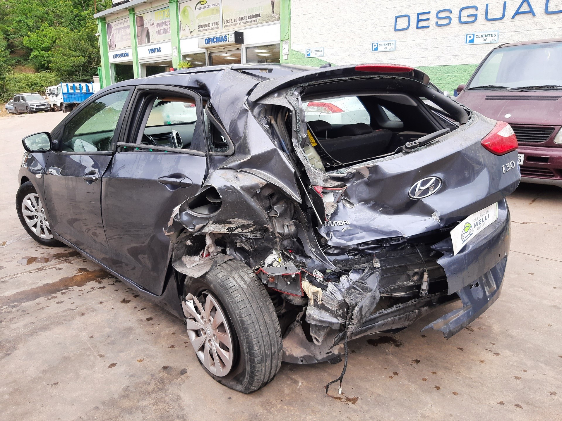 HYUNDAI i30 GD (2 generation) (2012-2017) Oikea taka sisäinen avauskahva 82623GD000 26602166