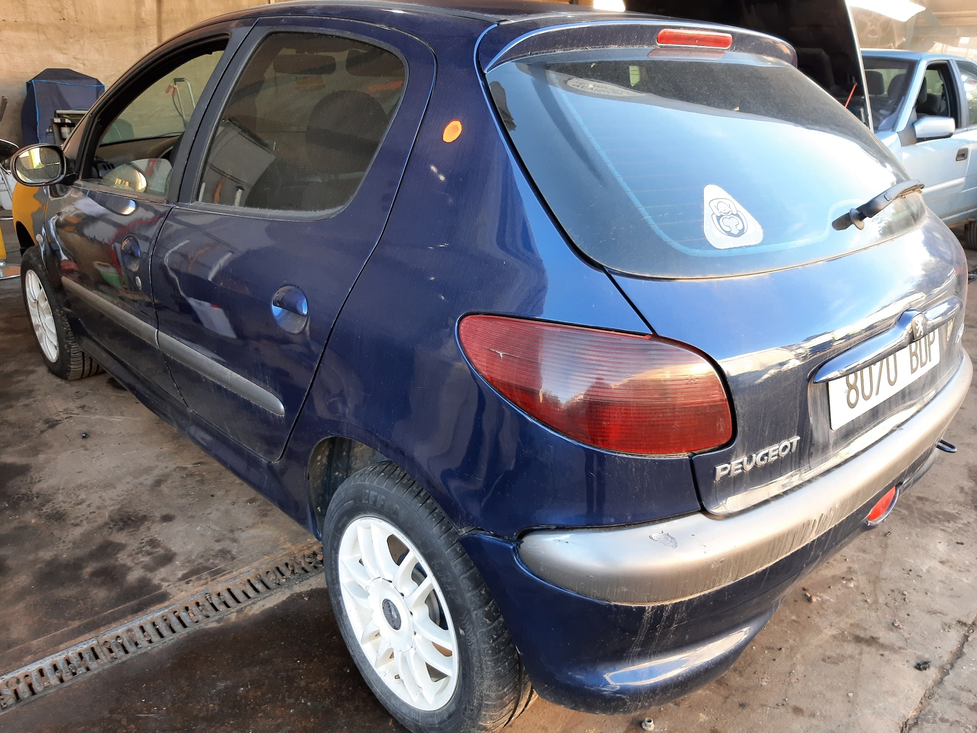 FORD 206 1 generation (1998-2009) Бампер задний 7013L0 22285803