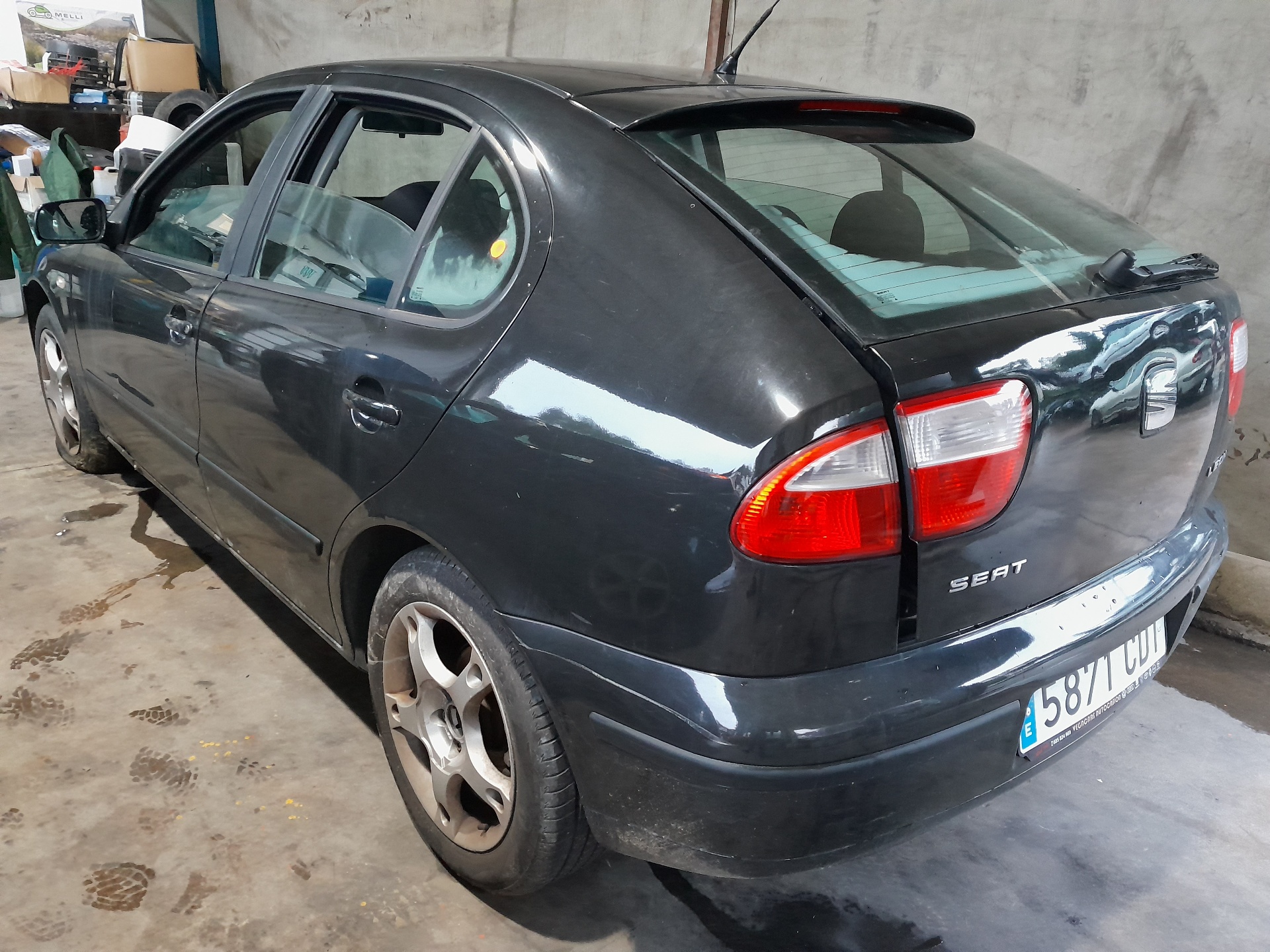 SEAT Leon 1 generation (1999-2005) Замок задней левой двери 3B4839015M 22472338