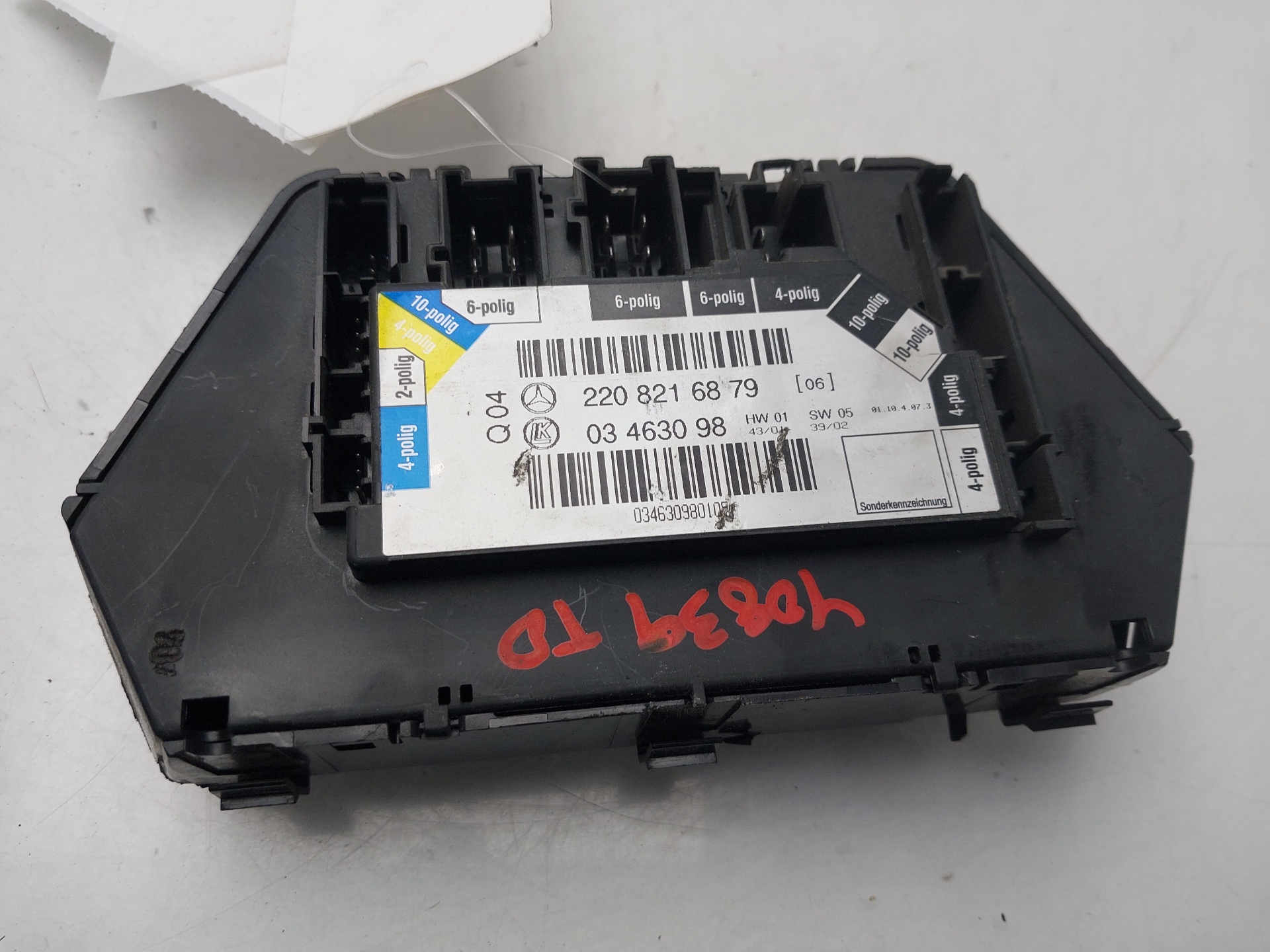 Módulo electronico OM648960 2208216879 de Mercedes-benz Clase s (bm 220) berlina 1999-2002