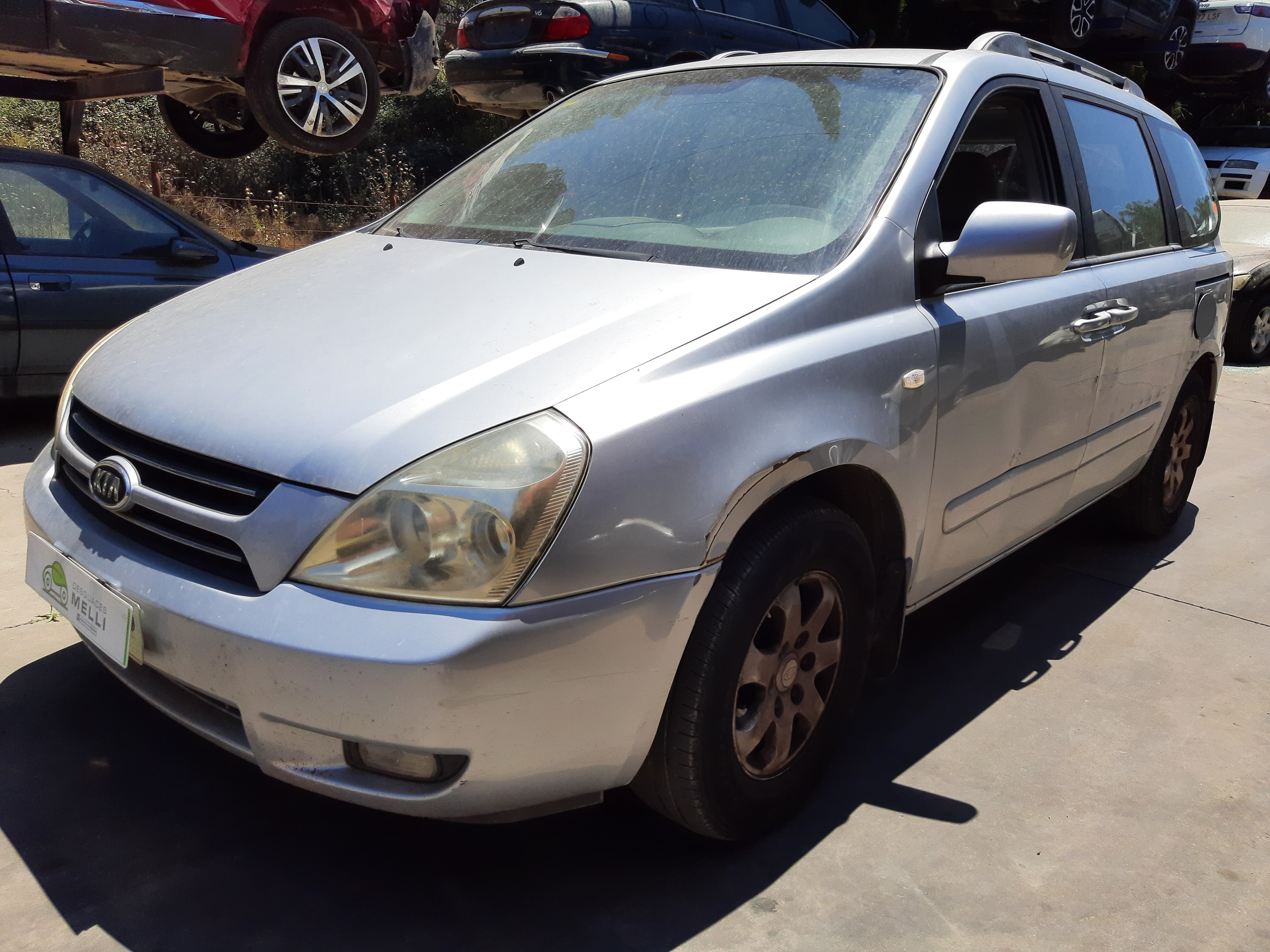 KIA Carnival 2 generation (2006-2010) Rear left door window lifter 834014D000 22335486